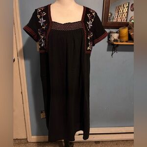 Old Navy, Embroidered, BoHo Dress
